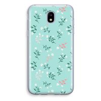Small white flowers: Samsung Galaxy J5 (2017) Transparant Hoesje