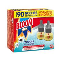 Navulling antimuggenmiddel Bloom Max Navulling Elektrisch (2 Stuks)