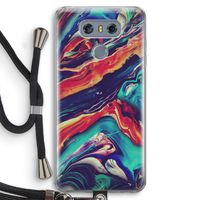 Chameleon Sun: LG G6 Transparant Hoesje met koord