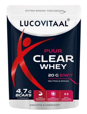 Lucovitaal clear whey poeder puur