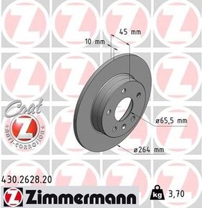 Remschijf Coat Z 430262820