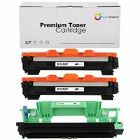 2x toner TN-1050 en 1x drum DR-1050 compatible toner voor Brother Tn1050 Hl1110 Dcp1510