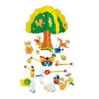 Houten Mobile Bosdieren Houten Mobile Bosdieren