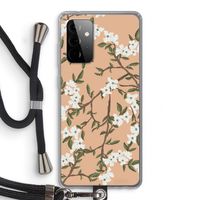 Blossoming spring: Samsung Galaxy A72 5G Transparant Hoesje met koord