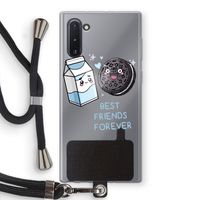 Best Friend Forever: Samsung Galaxy Note 10 Transparant Hoesje met koord