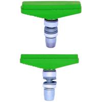 Koolstop remschoenen tuff composite threaded groen