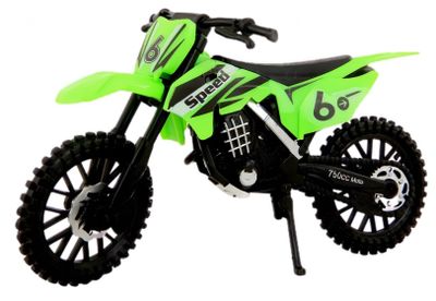 Jonotoys crossmotor 17 cm jongens 1:12 groen Jonotoys crossmotor 17 cm jongens 1:12 groen