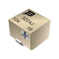 Bourns 3224J-1-102E Cermet-trimmer Afgedicht Lineair 0.25 W 1 kΩ 4320 ° 4320 ° 1 stuk(s) - thumbnail
