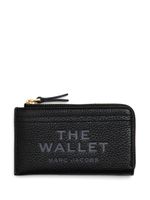 Marc Jacobs portefeuille zippé The Leather - Noir - thumbnail