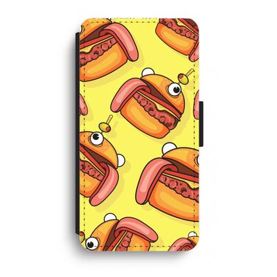 Hamburger: iPhone XR Flip Hoesje