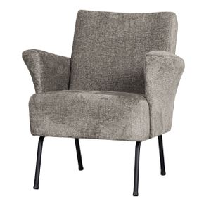 BePureHome Fauteuil Muse Chenille - Taupe