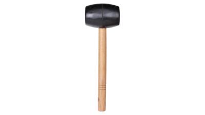 Rubi Zwarte Zachte Rubber Hamer | 500 Gram - 88555