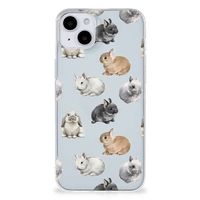 TPU Hoesje voor iPhone 15 Konijntjes