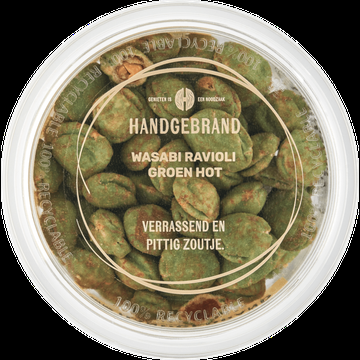 Handgebrand Wasabi Ravioli Groen Hot 120 g bij Jumbo