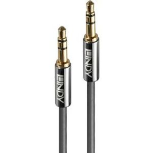 Lindy 35320 audio kabel 0,5 m 3.5mm Antraciet