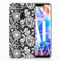 Huawei Mate 20 Lite | TPU Case | Black Flowers Huawei Mate 20 Lite | TPU Case | Black Flowers