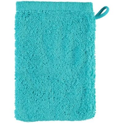 Cawö Cawo Lifestyle Uni Washandje Turkoois