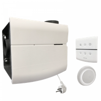 [tweedekans] Orcon Mvs-15rhb Woonhuisventilator - 550 M3/h - Randaarde - Met Ingebouwde Vochtsensor - Met Rf-afstandsbediening