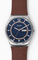 Horlogeband Skagen SKW6785 Leder Bruin 28mm