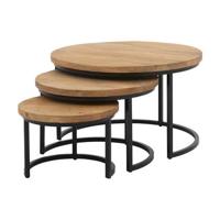 Goossens Salontafel Jelle XL in Mango blank was