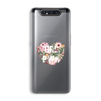 GRL PWR Flower: Samsung Galaxy A80 Transparant Hoesje GRL PWR Flower: Samsung Galaxy A80 Transparant Hoesje