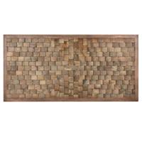 Hoofdbord Home ESPRIT Natuurlijk Mangohout 160 x 5 x 80 cm