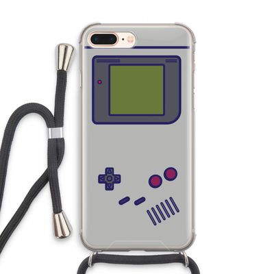 Game On: iPhone 7 PLUS Transparant Hoesje met koord