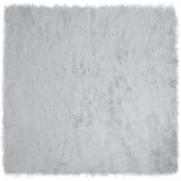 Nep Schapenvacht Tapijt Tafalla Grijs 240 x 240 cm Polyester