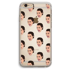 Ugly Cry Call: iPhone 6 Plus / 6S Plus Transparant Hoesje