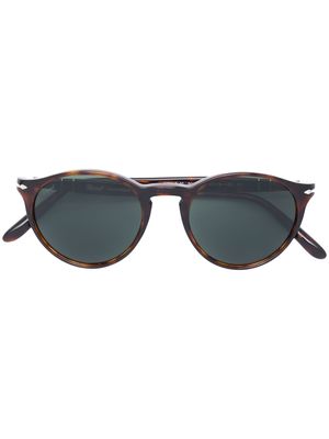 Persol lunettes de soleil rondes - Marron