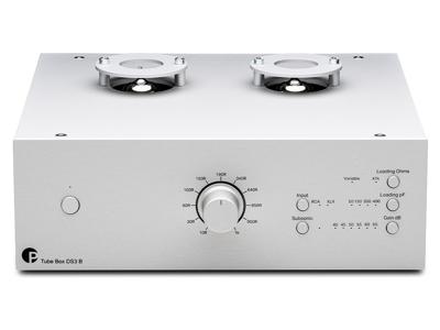 Pro-Ject Tube Box DS3 B phono voorversterker zilver