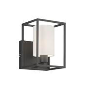 Fischer & Honsel Landelijke wandlampGilli witte kap - 30405