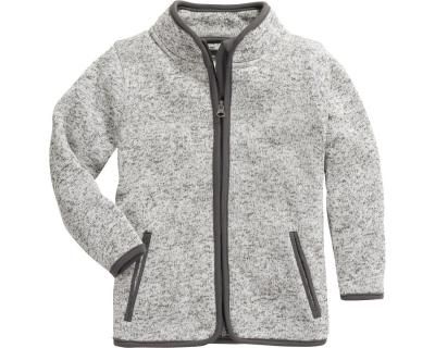 Playshoes fleece jasje grijs Maat