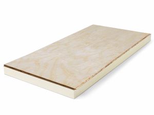 PIR + Underlayment 2440x600x90+18mm t&g Rd:4.09 (= 1,46 m²)