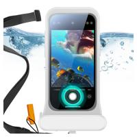 iPhone 15 Pro/14 Pro/13 Pro Waterproof Phone Pouch Pro White