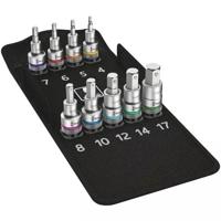 Wera 8740 C HF 1 Zyklop binnenzeskant Bit-doppen-set, met vasthoudfunctie, 9 -delig - 1 stuk(s) - 05004201001