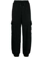 Moschino pantalon de jogging à logo Teddy Bear - Noir