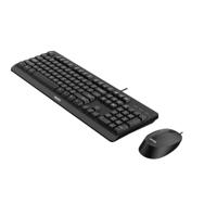 Toetsenbord en muis Philips SPT6207BL/16 Qwerty Spaans Zwart