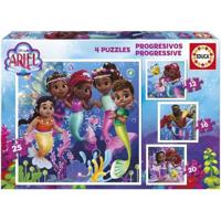 Progressieve puzzels - EDUCA - Ariel - 12+16+20+25 stukjes