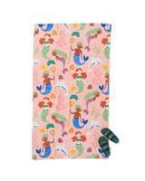 HEMA Kinder Strandlaken 80x140 Zeemeermin (roze) HEMA Kinder Strandlaken 80x140 Zeemeermin (roze)