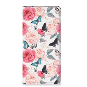 Samsung Galaxy S23 FE Smart Cover Butterfly Roses