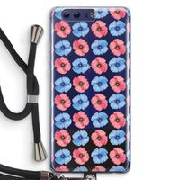 Klaproosjes: Honor 9 Transparant Hoesje met koord