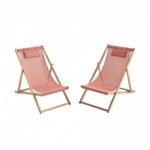 sweeek - Set van twee textileen strandstoelen