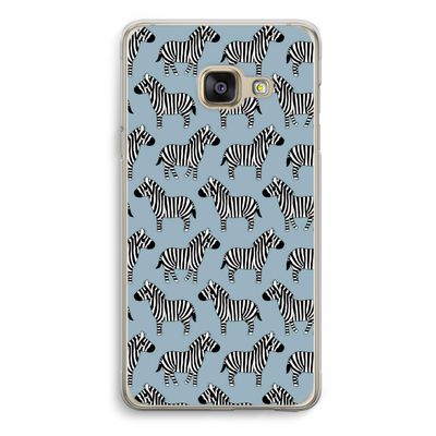 Zebra: Samsung A3 (2017) Transparant Hoesje