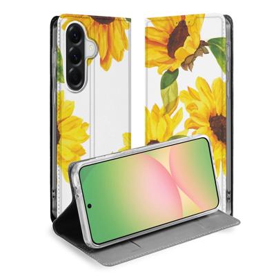 Samsung Galaxy A57 | Book Case | Zonnebloemen