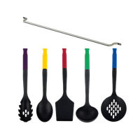 Gero Slim 5-delige set keukenhulpen inclusief ophangrek