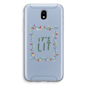 It's Lit: Samsung Galaxy J5 (2017) Transparant Hoesje