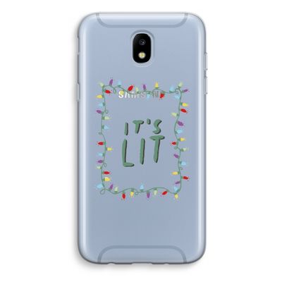 It's Lit: Samsung Galaxy J5 (2017) Transparant Hoesje