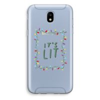 It's Lit: Samsung Galaxy J5 (2017) Transparant Hoesje