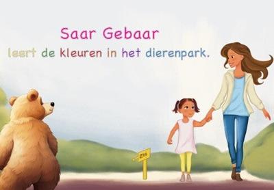 Saar Gebaar leert de kleuren in het dierenpark. (Hardback)